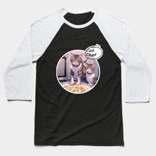 cat chef Baseball T-Shirt